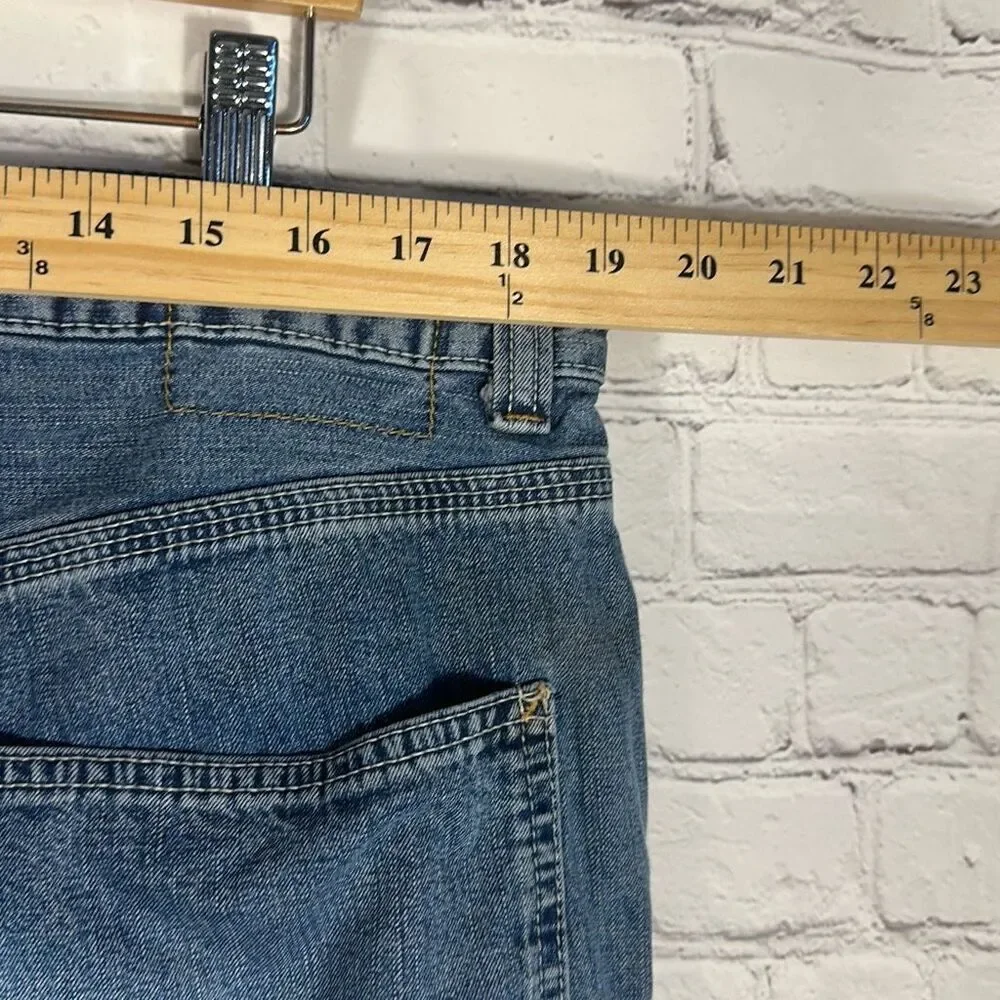 Levis Carpenter Jeans Mens 38‎ Blue Denim Loose Straight Baggy L30